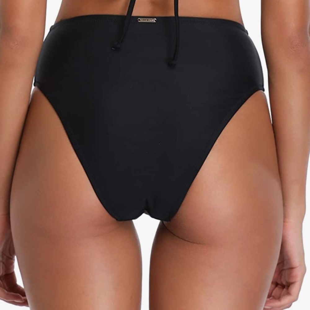 NWT relleciga high waist bikini bottom size medium
